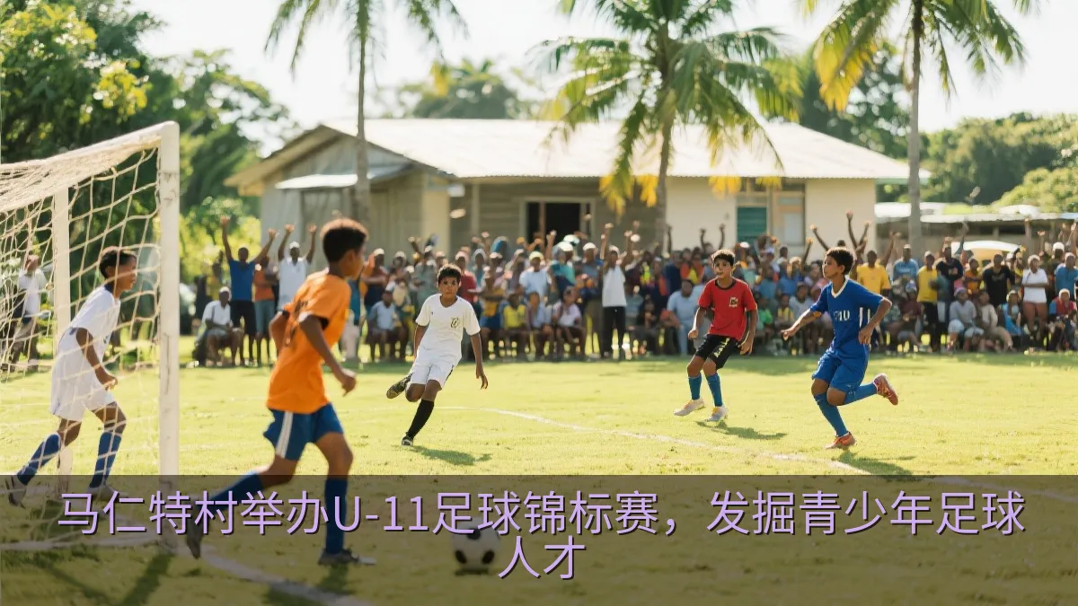 马仁特村举办U-11足球锦标赛，发掘青少年足球人才