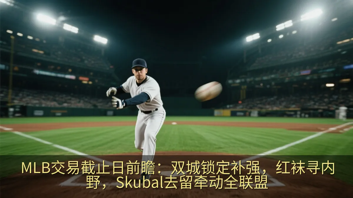 棒球内野手在比赛中接球传球
